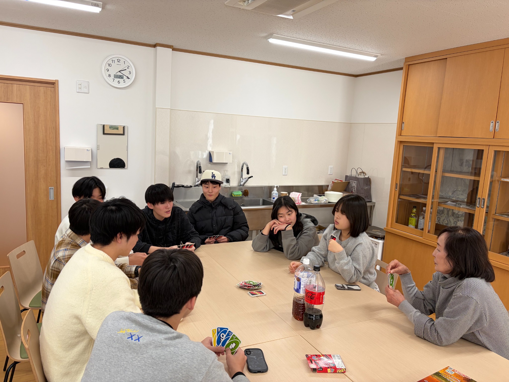 ADDress つわの寮の内装と交流スペース